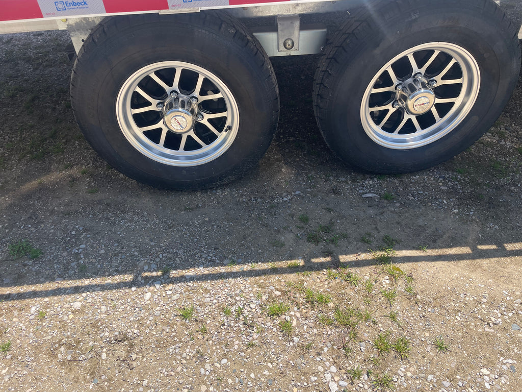 Aluminum Deck Over Trailer 20 foot 5 ton