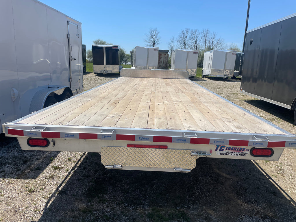 Aluminum Deck Over Trailer 20 foot 5 ton