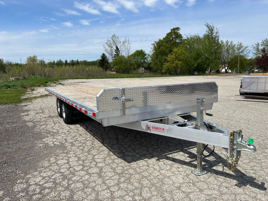 Aluminum Deck Over Trailer 20 foot 5 ton