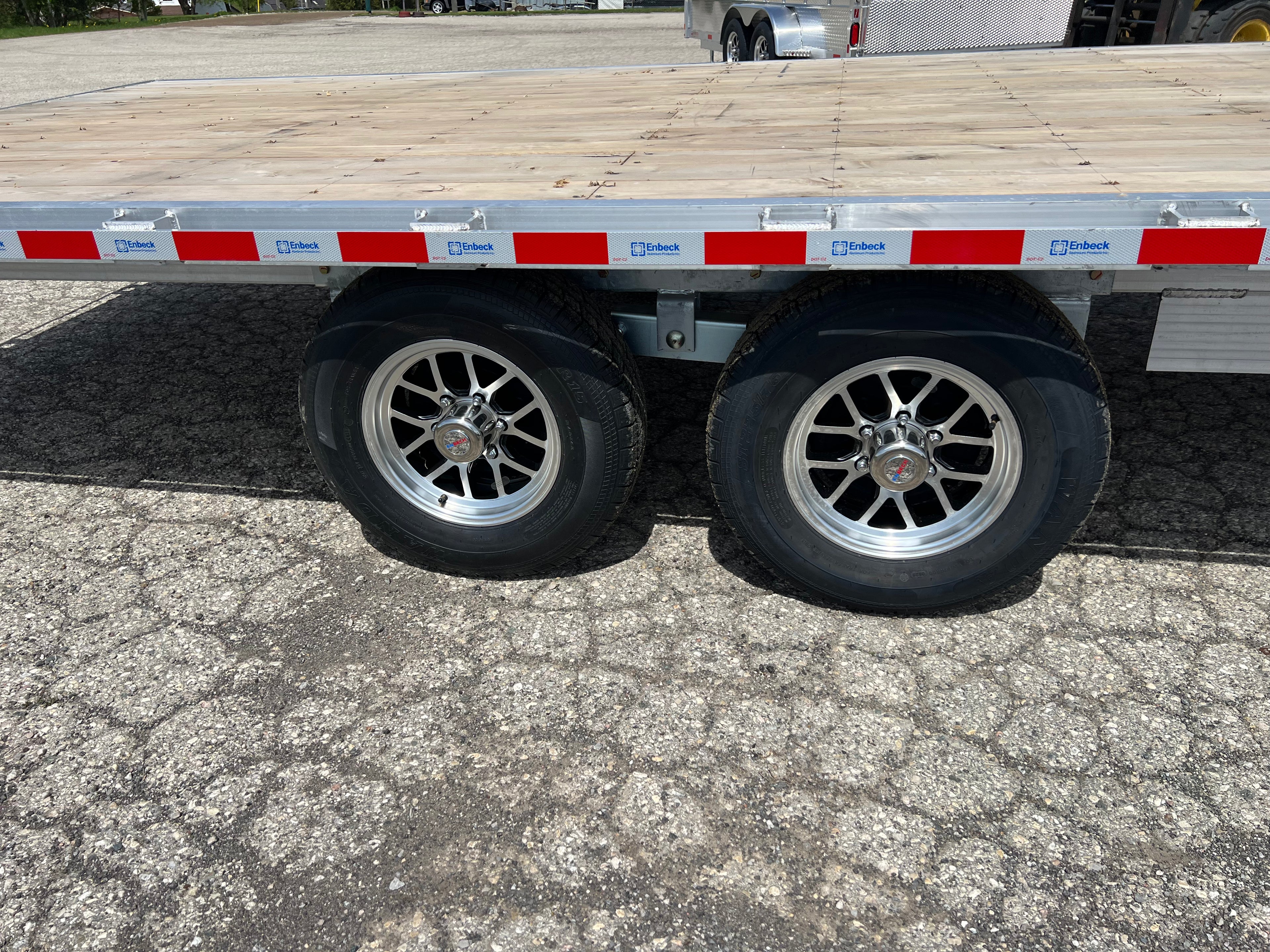 Aluminum Deck Over Trailer 20 foot 5 ton