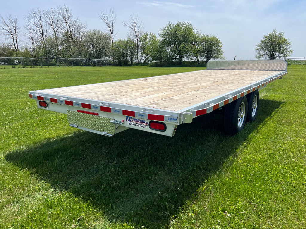 Aluminum Deck Over Trailer 20 foot 5 ton
