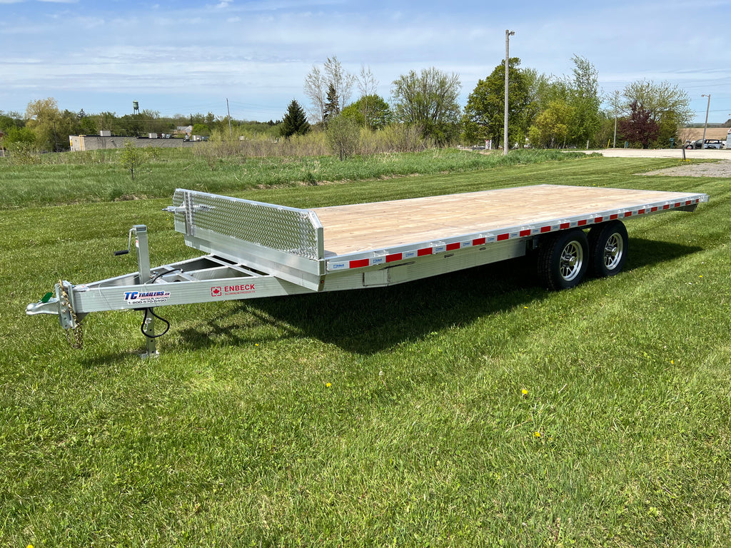 Aluminum Deck Over Trailer 20 foot 5 ton