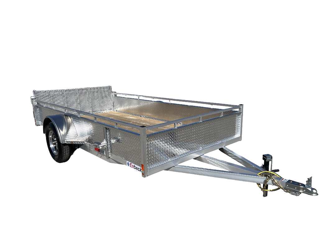 6x12 ENBECK Open Aluminum Utility Trailer