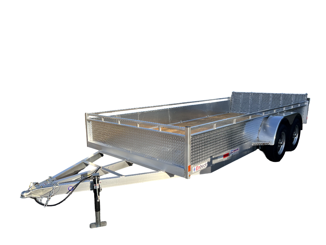 7x16 ENBECK Aluminum Utility Trailer
