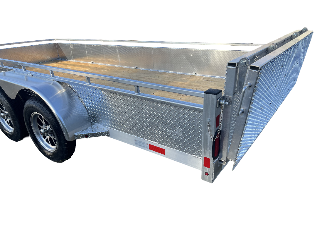 7x16 ENBECK Aluminum Utility Trailer