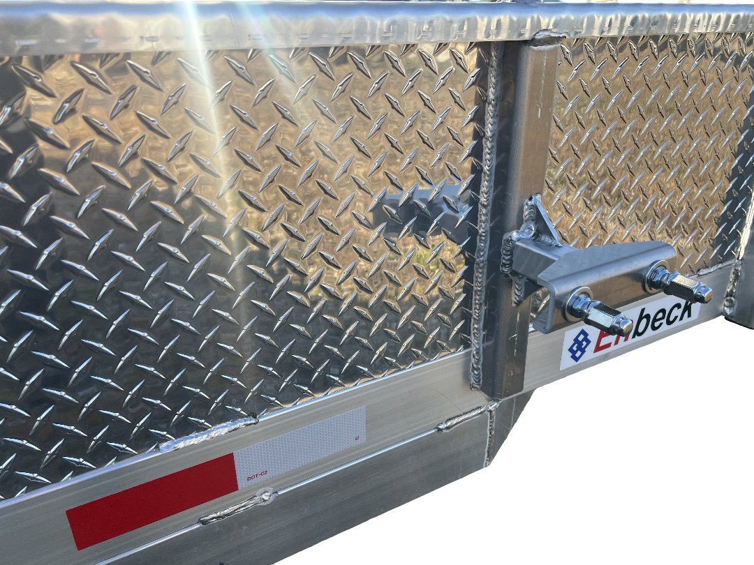 7x16 ENBECK Aluminum Utility Trailer